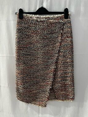 H&M Tweed Wrapped Skirt